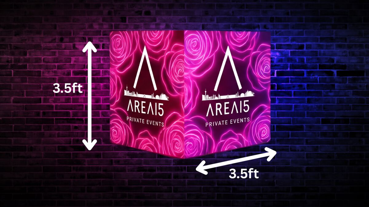 LED GoGo Box Dimensions - 3.5ft x 3.5ft