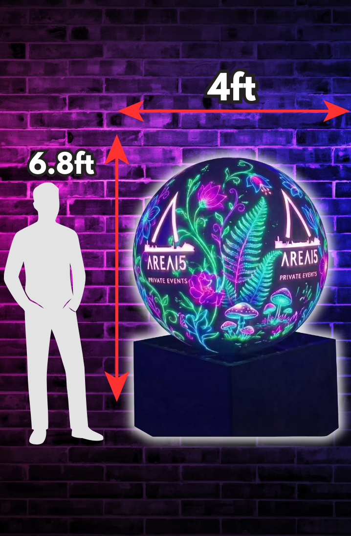 4ft LED Sphere